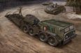 Trumpeter Modelbouwpakket Militaire voertuigen - 00212 MAZ-537G met MAZ/ChMZAP-5247G Oplegger Late Production Type - Sovjet Zware Transporttruck Plastic - 1:35 - Modelbouw