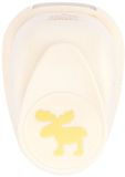 Vaessen Creative Pons - Figuurpons - Eland - 2 x 2,1 cm