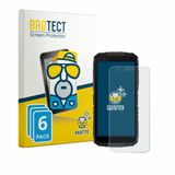 BROTECT - Screenprotector voor Doogee Fire 3 - Folie Beschermfolie matte 6 Stuks