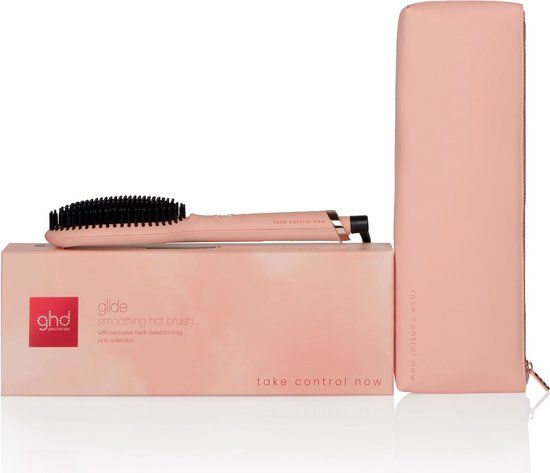 Ghd hair ghd Pink Take Control Now Glide Hot Brush - Limited Edition