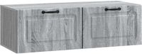 vidaXL TV-kast Grijs sonoma 98 x 41 x 30 cm Bewerkt hout