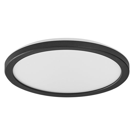 Osram ORBIS Ultra Slim plafondlamp 235mm, zwart, 15W, 1640lm, 3000K