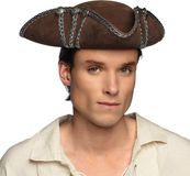 Boland - Piratenhoed Alistair - Bruin - 58 cm
