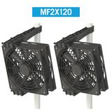 Secret Jardin MF2X120 lucht circulator 2 ventilator(en) 1,5 W