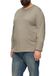 s.Oliver 2162191 T-shirt met lange mouwen voor heren met logoprint