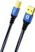 Oehlbach USB Plus B USB 2.0 Kabel 10m Blauw