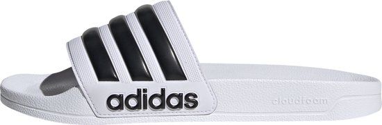 adidas Sportswear adilette Shower Slides - Unisex - White - Size 42