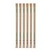 Tessera Bio Products Q0521KSFSC Stijve papieren rietjes, recht, 1/1 verpakt, 0,5 cm diameter, 21 cm lang, 500 stuks