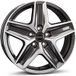 BORBET DESIGN CWZ anthracite brillant poli 6.0Jx17 5x112 ET30