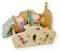 Kabi Set de pique en bois avec panier