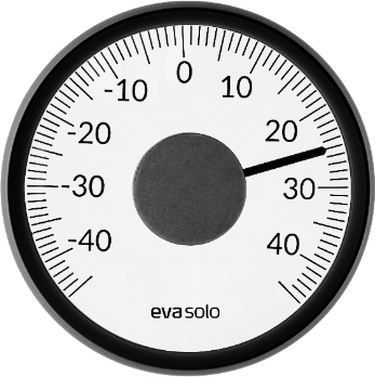 Eva Solo Buitenthermometer voor de ruit, gemakkelijk afleesbare thermometer, elektrisch artikel