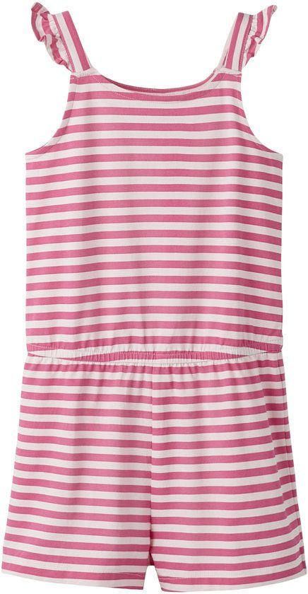 NAME IT - NKFJILL SL PLAYSUIT BOX PB - Meisjes - Bermuda shorts - Maat 164 - Katoen/Elastaan - Roze