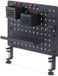 StarTech.com Stalen Gereedschapsbord met Accessoires, 42 x 32cm, Werkplaatsinrichting met Klembevestiging, Bureau Opbergsysteem, Zwart
