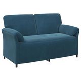 vidaXL 2-Zits Sofa Blauw 158 x 83 x 95 cm Fluweel