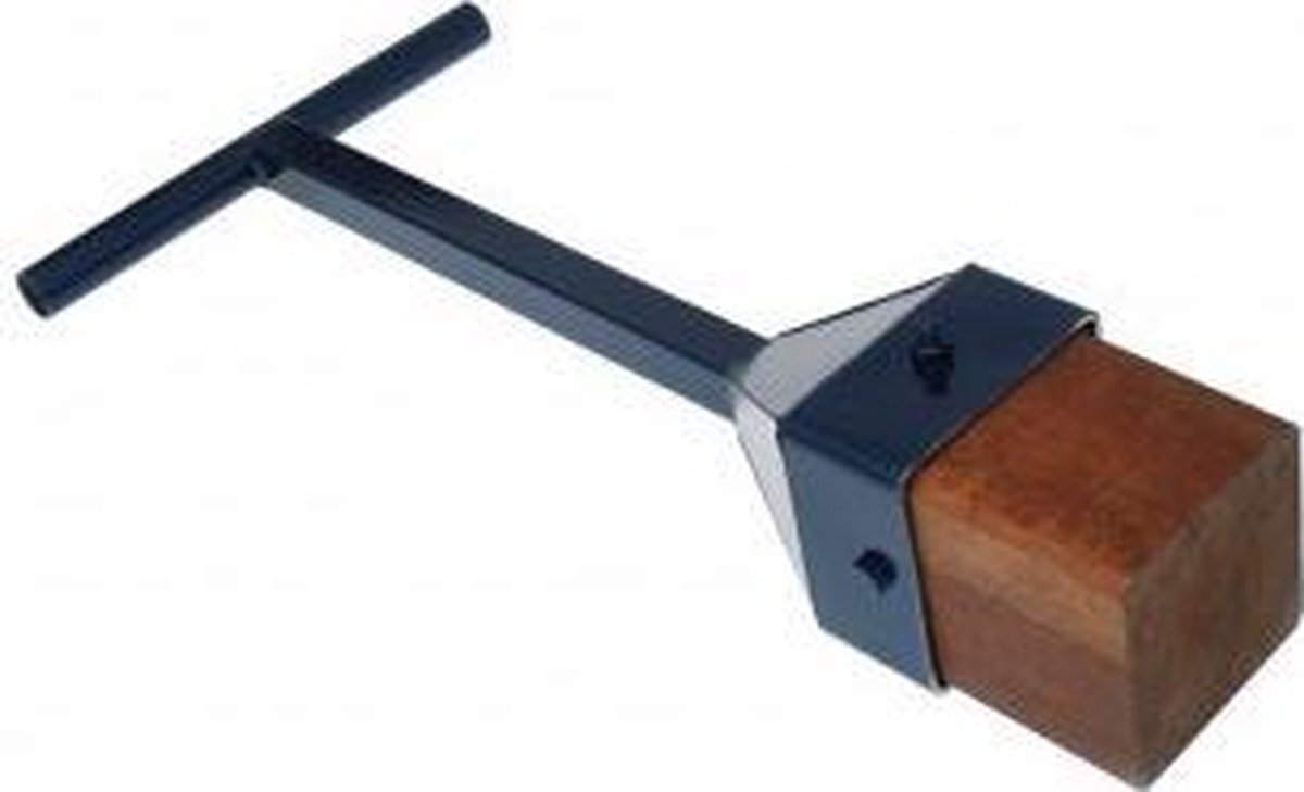 DeWit® Tegelstamper - Vierkant - Houten Blok - Lengte: 840 mm