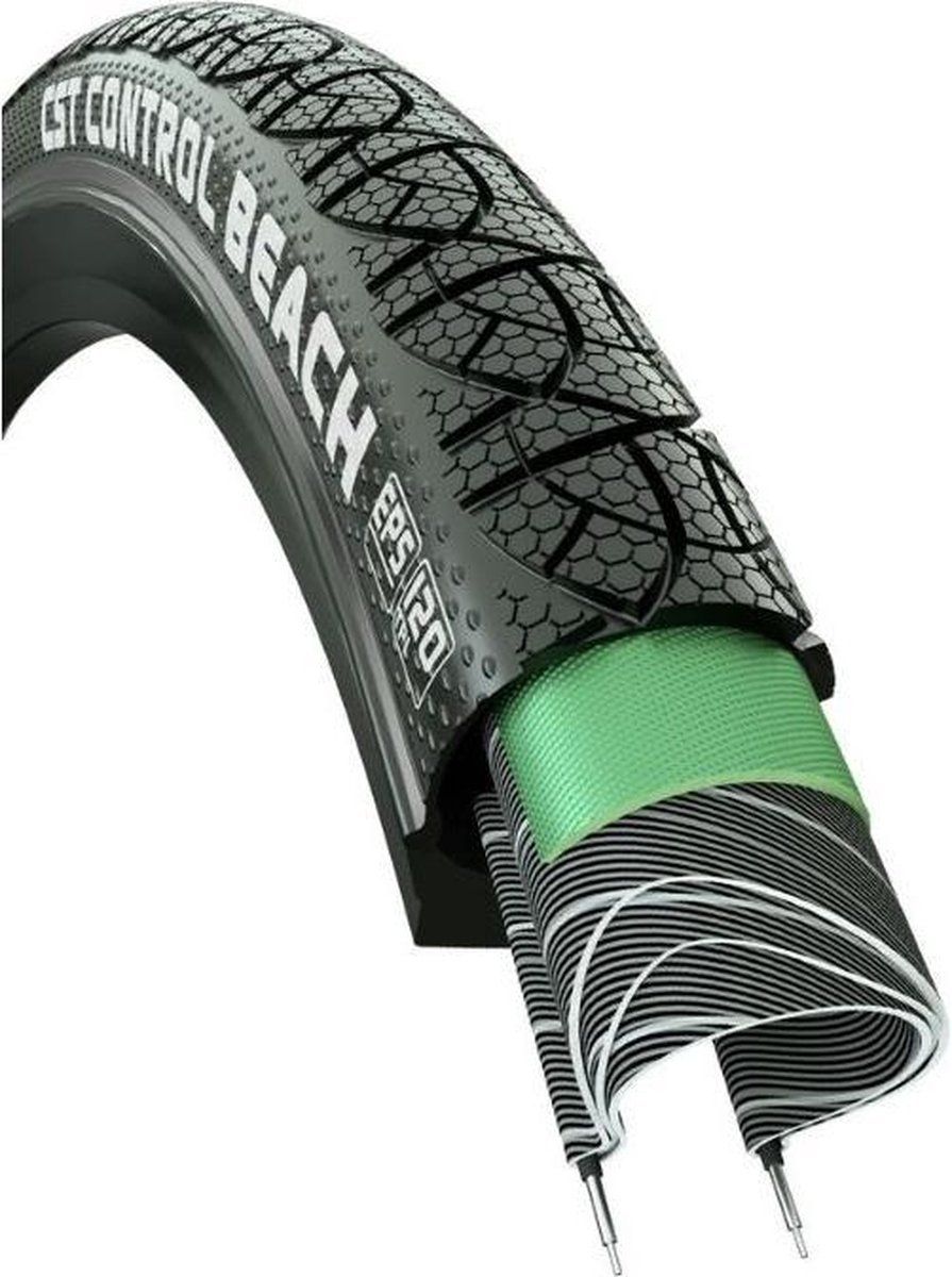 CST Buitenband Control Beach 28 X 2.40 (60-622) Zwart