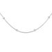 MAGNETI Amona Jewelry Zilver Choker Ketting - S925 Sterling Zilveren - 38 cm