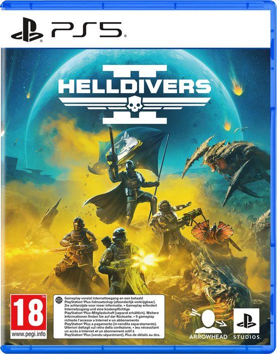 Sony Playstation Helldivers 2 - PS5 - Standard Edition - Blu-ray