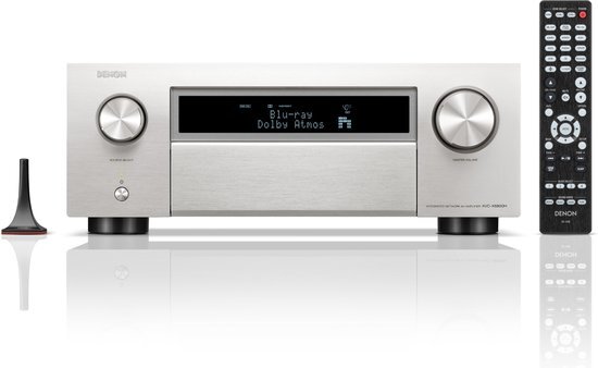 Denon: AVC-X6800H 11.4-Kanaals 8K AV-Receiver - Zilver