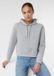 Comma Sweatshirt met capuchon steengrijs 40