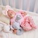 Pop reborn, fille, 43 cm, vinyle, dormant