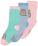 Pusheen Crew Socks (Set van 3) Dames Sokken - meerkleurig - EU 35-38