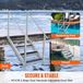 Latios Échelle de bain - Échelle de bateau et échelle de piscine 4 marches - Avec double main courante - Aluminium - Capacité de charge 250 kg
