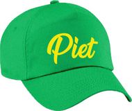 Bellatio Decorations Roetveeg Piet verkleed pet - groen - polyester - unisex - Sinterklaas