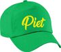 Bellatio Decorations Roetveeg Piet verkleed pet - groen - polyester - unisex - Sinterklaas