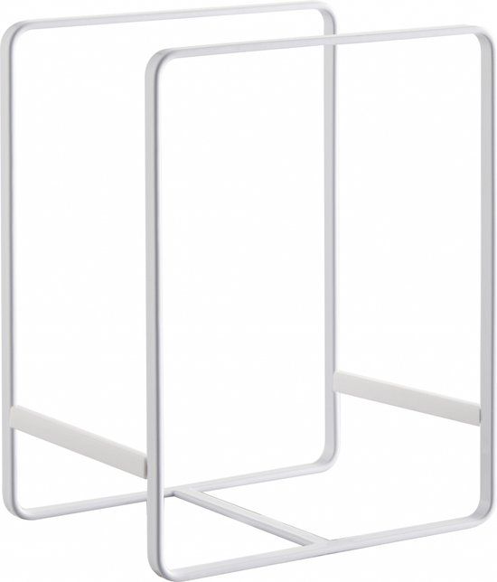 Yamazaki Tower Bordenrek - Wit - 16 x 11.5 x 20 cm