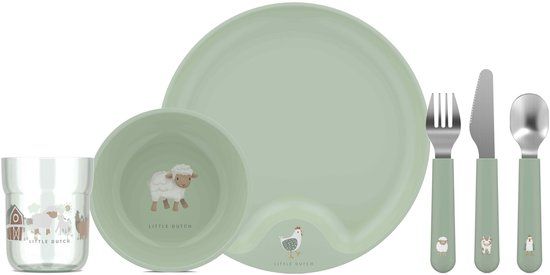 Mepal Mio Kinderservies Set - 6-delig - Little Farm