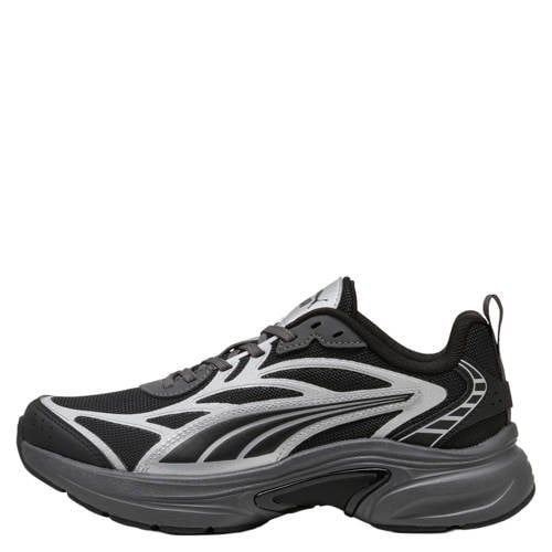 Puma Softride Escalate Reflect-X mesh sneakers - zwart/zilvergrijs