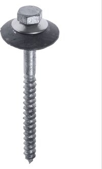 Fis Profi Golfplaatbout 7x110mm Zeskantkop Thermisch Verzinkt - 25 Stuks