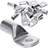 Kalitec 10 stuks HR70-8 standaard buiskabelschoenen 70 mm² M8 zonder kijkgat Made in Germany