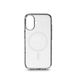 White Diamonds Mag Glitter coque de téléphone portable pour Apple iPhone 17 - Transparent