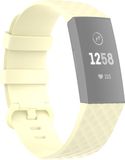 By Qubix Qubix - Compatible Fitbit bandje - Lichtgeel
