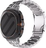 Strap-it Titanium ‘Square’ schakel band - Samsung Galaxy Watch Ultra