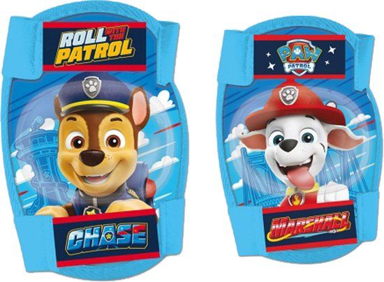 4KidsOnly Nickelodeon Paw Patrol Knie- en Elleboogbeschermers Jongens Blauw/rood