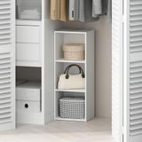 Furinno Reed 3-Tier Open Plank Multifunctionele Boekenkast, Opbergorganizer, Wit