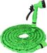 Avizar Tuyau d'arrosage extensible jusqu'à 38 mètres avec pomme de douche multifonction, vert
