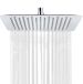 Ibenzoa® Douchekop, 30x30 cm, roestvrij staal 304, hoogglans spiegelafwerking