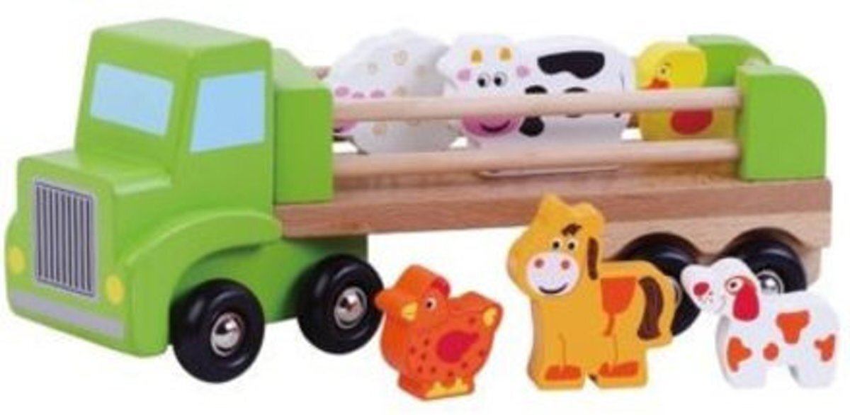 Simply for Kids Vrachtwagen met boerderijdieren