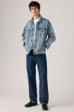 Levi's 555 Jean droit décontracté - Homme - 38x32 - Lavage foncé / Check The Score