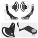StarTech BMW R 1250 GS Adventure/R 1200 GS Adventure Windschermstabilisator - Q235-staal - Zwart - 2014–2024