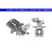 ATE Étrier de frein 24.3387-1720.5 Vw 2k0 615 424 C