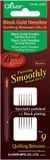 Clover 4960 black gold sewing needles - 6 stuks - maat 9
