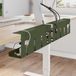 Maison Exclusive - Organisateur de câbles pour sous le bureau, 2 pièces, vert olive