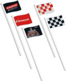 Vegaoo Carrera GO!!! Vlaggen - 10 Stuks - Racebaanonderdeel