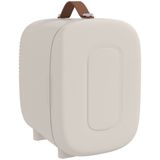 Homcom 4l Koele En Warme Cosmetische Koelkast 20,3X26,3X28 Cm Crème