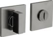Intersteel Olivari Rozet WC Vierkant RVS Mat Titaan PVD